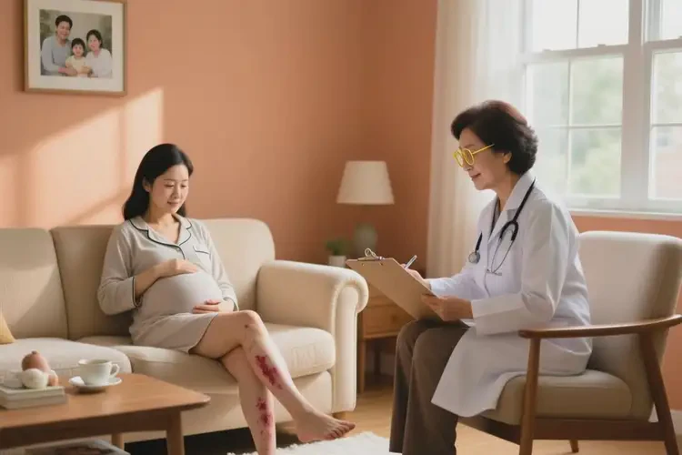 哺乳期妈妈小腿经常长湿疹可以治好吗(图3)