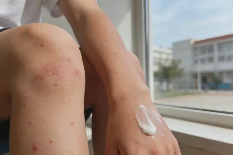 青少年四肢长湿疹不管它会自己好吗(图2)