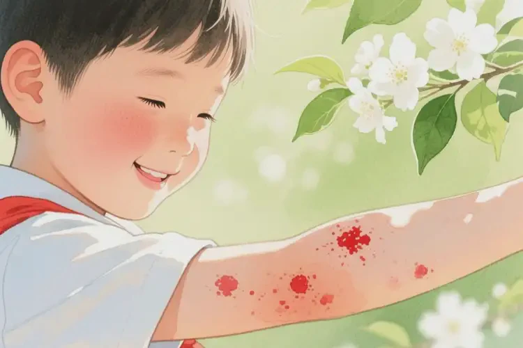 小学生手臂上容易长湿疹可以治好吗(图4)