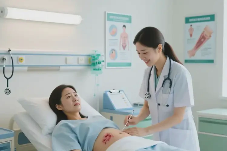 女人肚子上出现湿疹可以治好吗(图1)