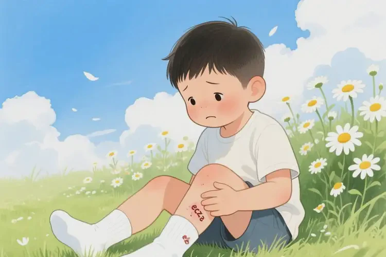 小学生脚上偶尔长湿疹可以治好吗(图4)