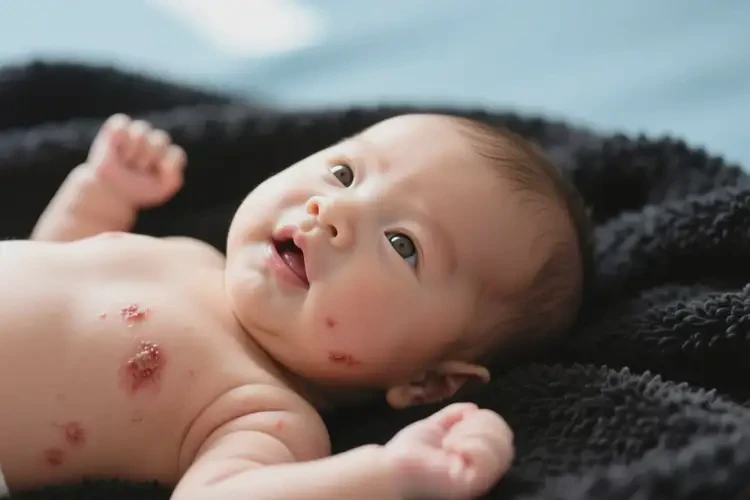 婴儿四肢经常起湿疹不管它会自己好吗(图4)