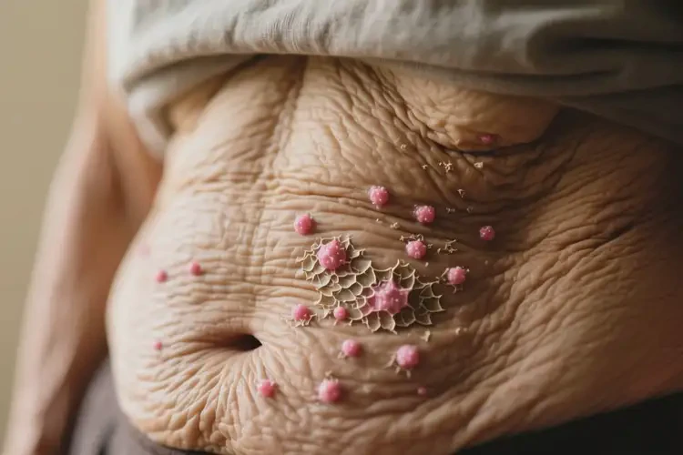 高龄老人肚子上经常起湿疹不管它会自己好吗(图4)