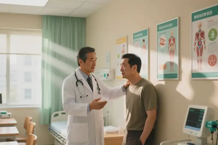 男性四肢偶尔起湿疹可以治好吗(图1)