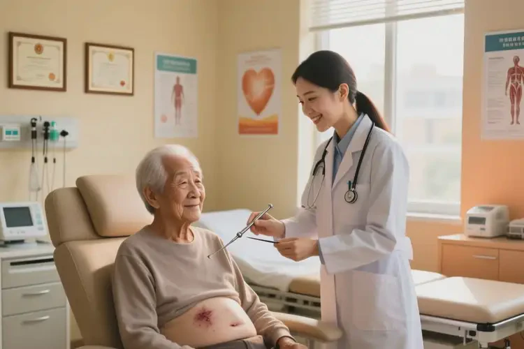 老年人肚子有湿疹可以治好吗(图2)