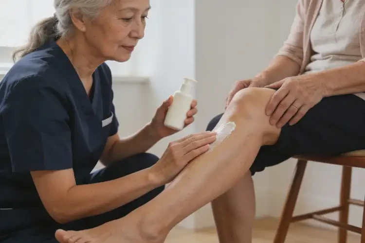 老年人小腿出现湿疹可以治好吗(图2)