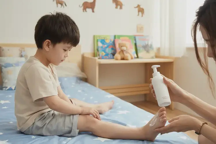 小儿小腿上经常起湿疹可以治好吗(图2)