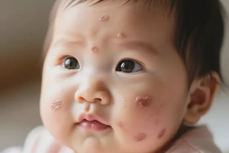 婴幼儿面部经常长湿疹可不可以彻底自愈(图4)