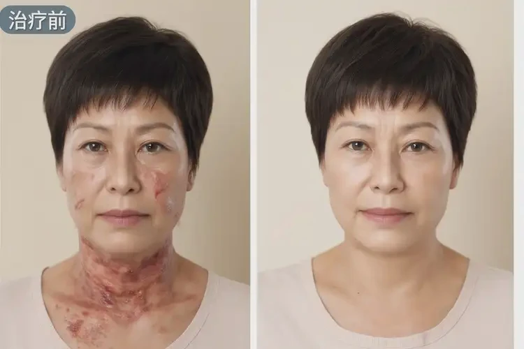 女人脖子起湿疹可以治好吗(图1)