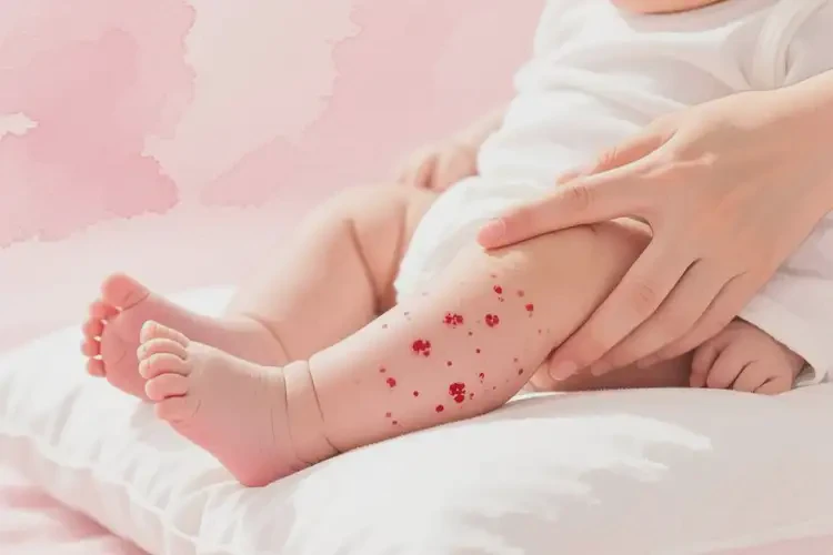 婴儿小腿上容易起湿疹能治好吗(图3)