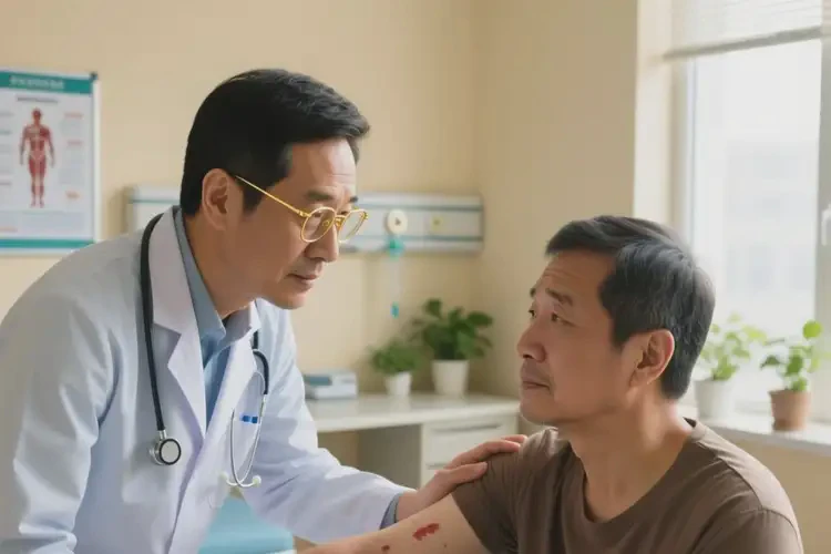 男人手臂上经常长湿疹可以治好吗(图3)