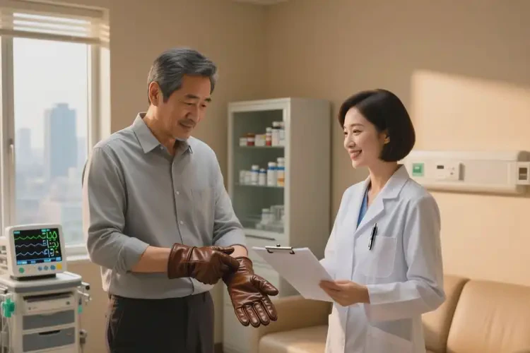 男性手上容易长湿疹可以治好吗(图1)