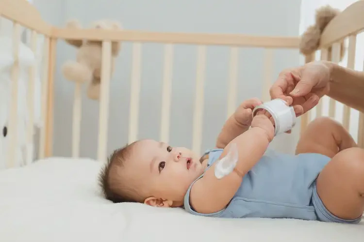 宝宝四肢有湿疹能治好吗(图3)