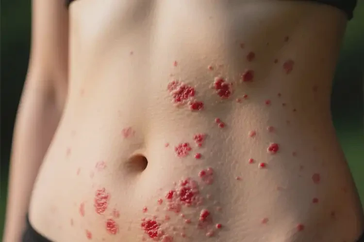 女性肚子出湿疹可以治好吗(图4)