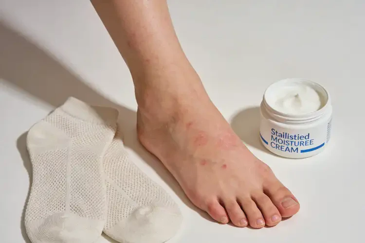 女人脚上经常长湿疹可以治好吗(图2)