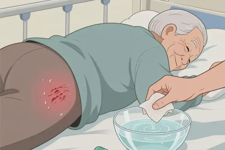 高龄老人屁股容易长湿疹可以治好吗(图1)