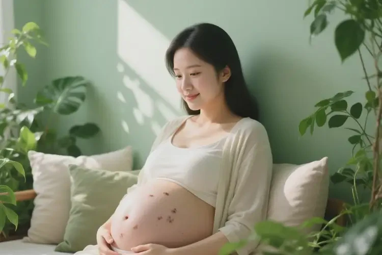 孕妇肚子上偶尔长湿疹可不可以彻底自愈(图3)