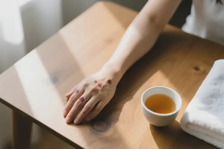 女人手上偶尔起湿疹可以治好吗(图2)