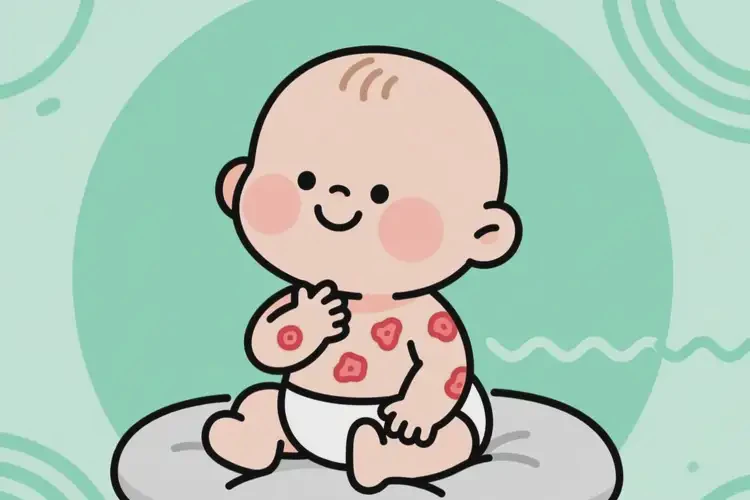 小儿脖子上偶尔起湿疹可以治好吗(图2)