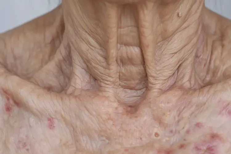 高龄老人脖子出现湿疹可以治好吗(图4)
