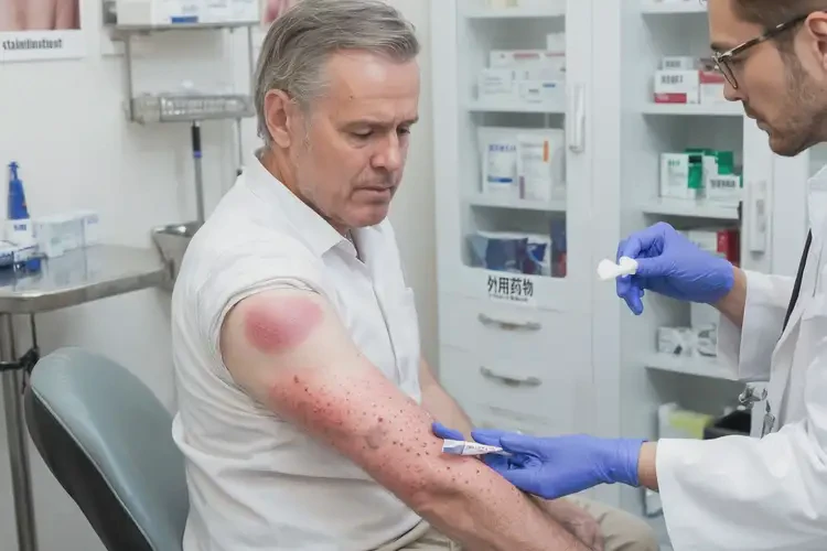 男人身上偶尔长湿疹可以治好吗(图3)