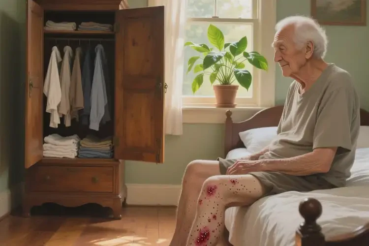 高龄老人大腿上长湿疹可以彻底自愈吗(图2)