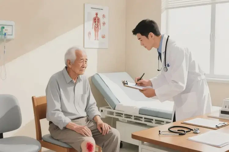 老年人大腿上出现湿疹可以治好吗(图2)