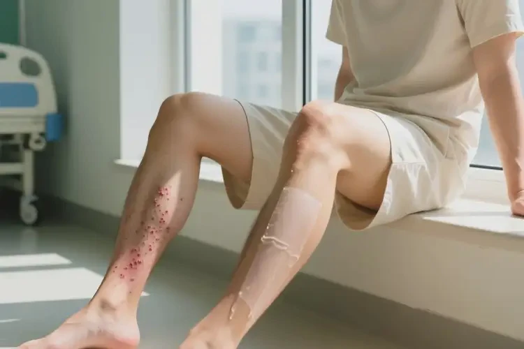 青年人小腿容易起湿疹可以治好吗(图4)