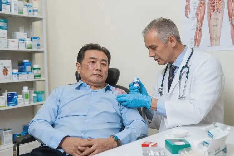 男人脖子偶尔长湿疹可以治好吗(图3)