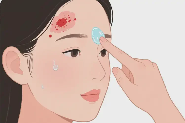 青年人面部经常起湿疹可以治好吗(图2)