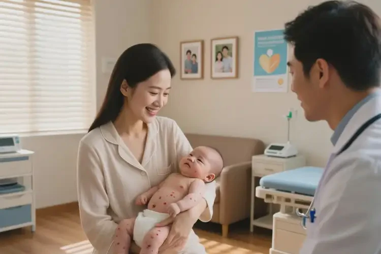 婴儿肚子上经常起湿疹能治好吗(图4)