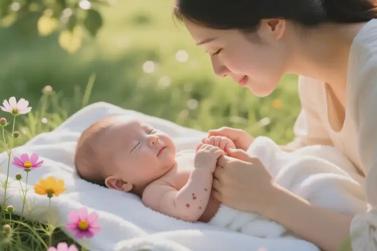 婴儿手臂有湿疹能治好吗(图2)