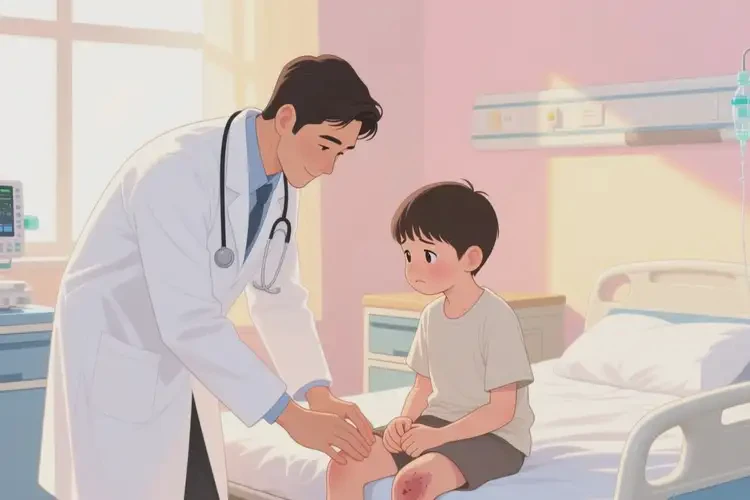 小儿大腿上容易起湿疹可以治好吗(图3)