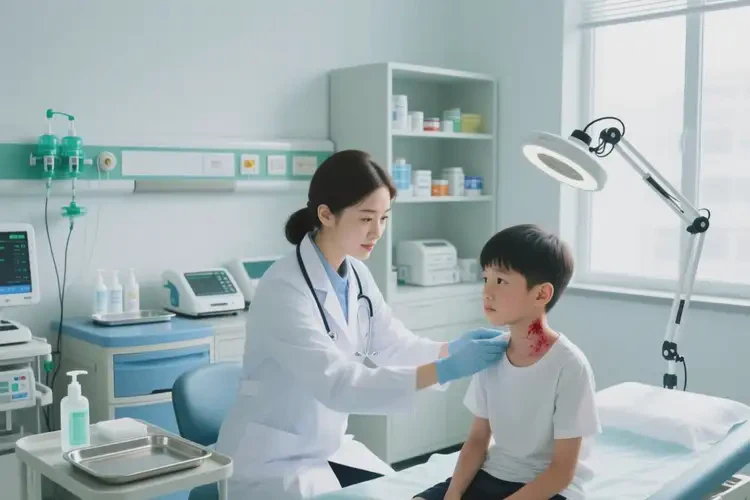 中学生脖子上经常长湿疹可以治好吗(图3)