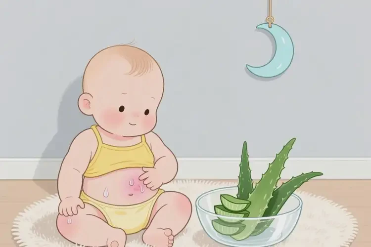 宝宝肚子上出现湿疹能治好吗(图2)