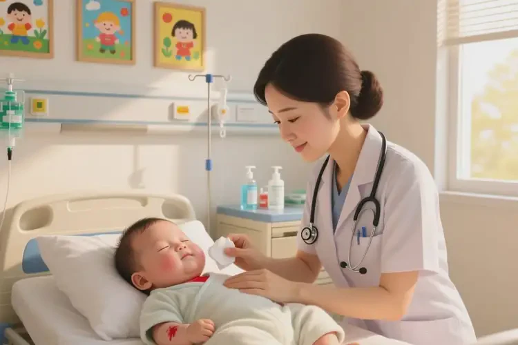 小儿脖子长湿疹可以治好吗(图4)