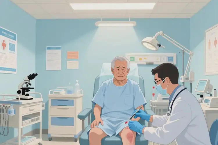 老年人大腿上出现湿疹可以治好吗(图4)