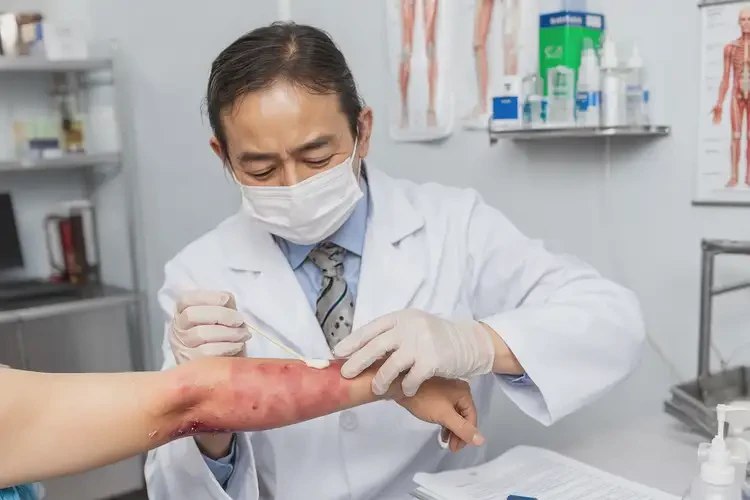 女生脖子上长湿疹能彻底自愈吗(图3)