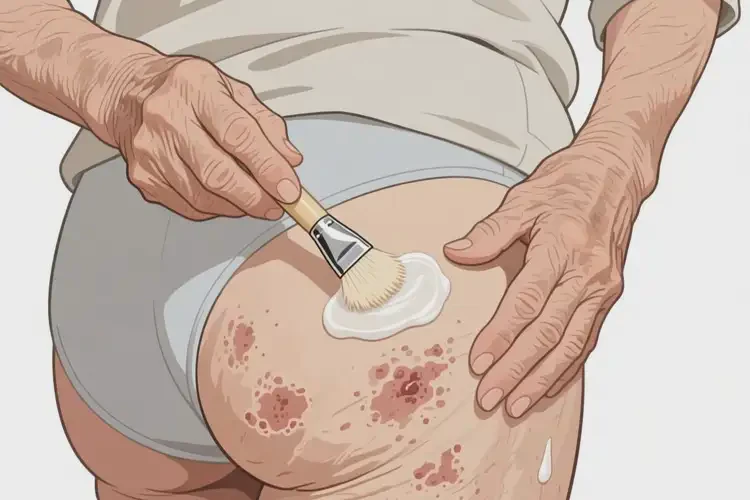 高龄老人屁股上容易长湿疹可以治好吗(图2)