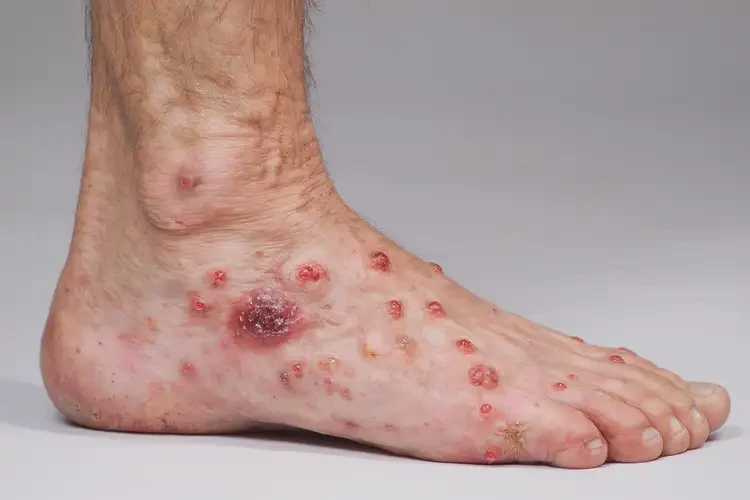 男人脚上偶尔起湿疹可以治好吗(图4)