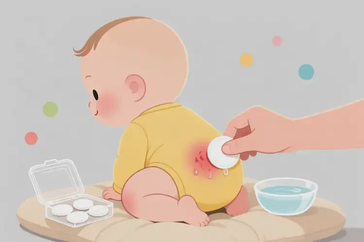 宝宝屁股有湿疹能治好吗(图2)