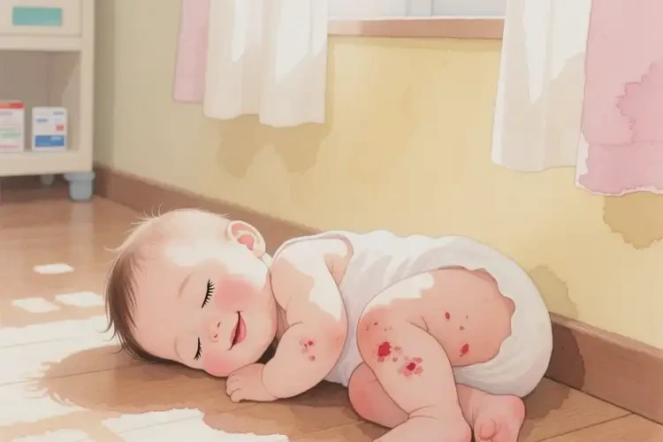 幼儿大腿上出湿疹能彻底自愈吗(图4)