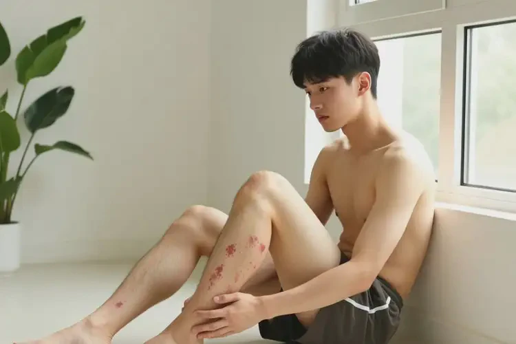 青年人小腿上经常起湿疹可以治好吗(图3)