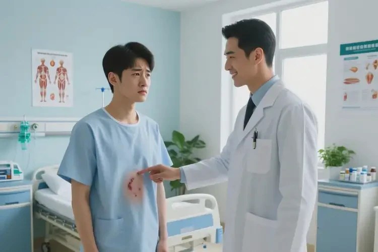 青少年肚子上偶尔长湿疹可以治好吗(图4)