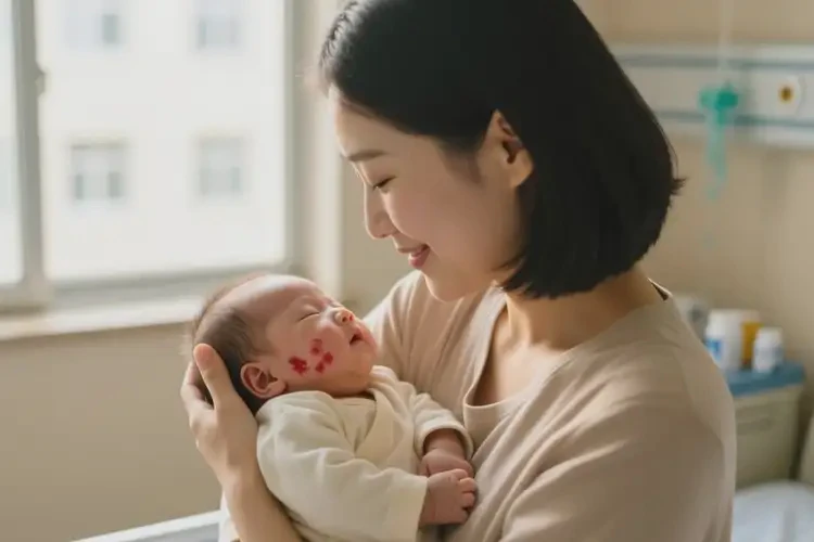 宝宝脖子上出湿疹能治好吗(图4)