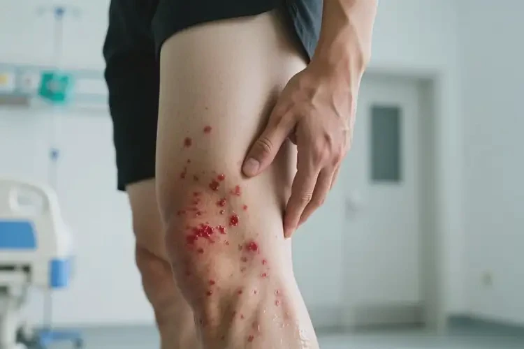 男人大腿上经常长湿疹可以治好吗(图3)