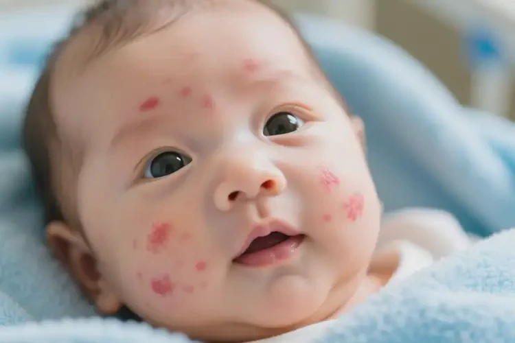 婴儿面部出现湿疹能治好吗(图4)