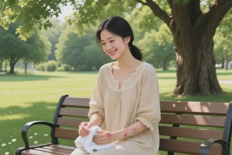 产妇手上偶尔起湿疹能彻底自愈吗(图1)