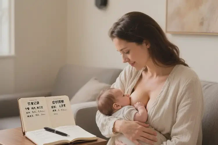 哺乳期妈妈脖子出现湿疹可以治好吗(图1)