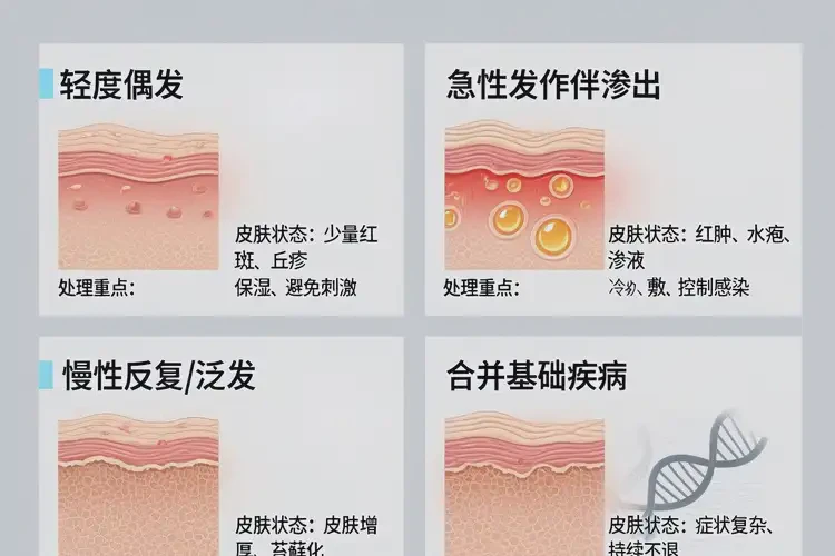 高龄老人手臂上偶尔起湿疹可以治好吗(图1)